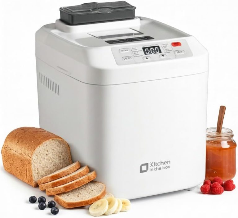 Kitchen in the box Machine à Pain 550 W, 12 programmes, distributeur automatique